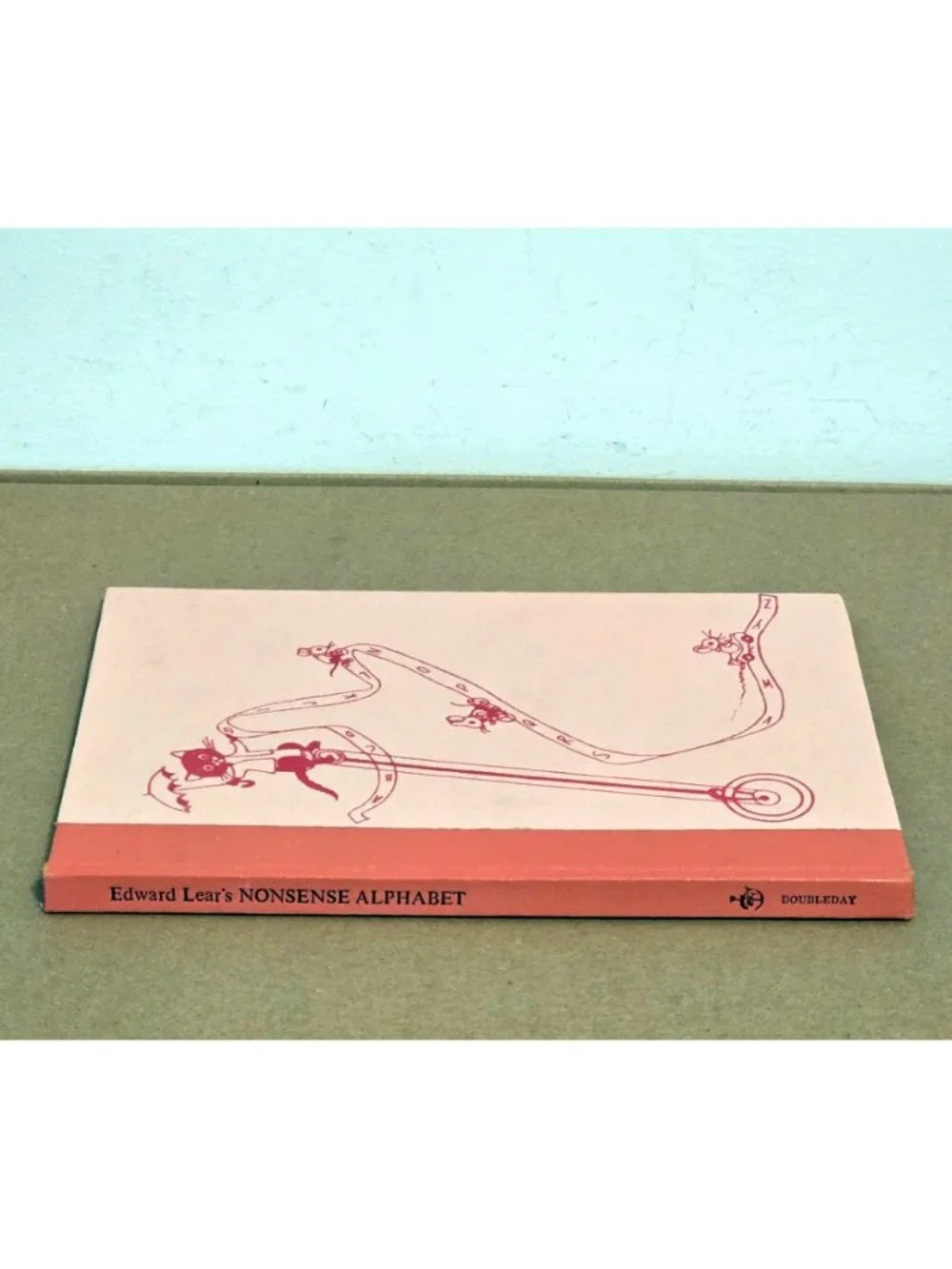 1962 Edward Lear's A Nonsense Alphabet Richard Scarry 1st Edition VTG Hardcover